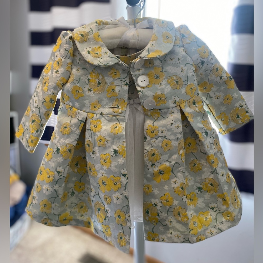 Baby dress and coat